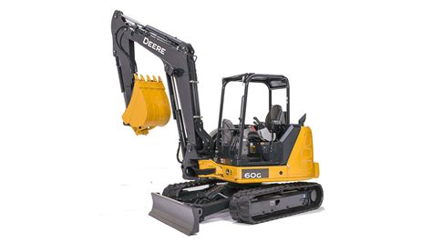 John Deere Construction 60G excavator specs (2013 